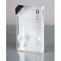 clear PET folding plastic packaging box